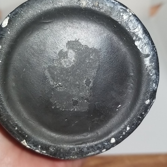 Sgraffito Style Art Pottery Vase - Picture 5 of 5